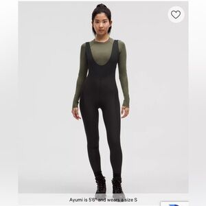 NWT LULULEMON ASIA CUSTOM FIT RIBBED NULUX SKIING BODYSUIT ONESIE LEOTARD